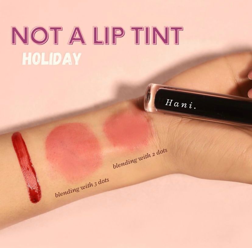 Not a lip tint-lip+cheek stain