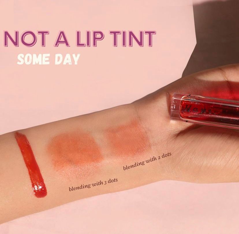 Not a lip tint-lip+cheek stain